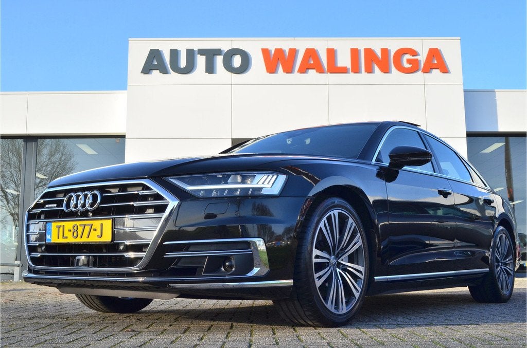 Audi A8 55 TFSI Quattro Pro Line Plus Massage V+A | Bang/Olu, Auto's, Audi, Gebruikt, Leder, Bedrijf, Vierwielaandrijving