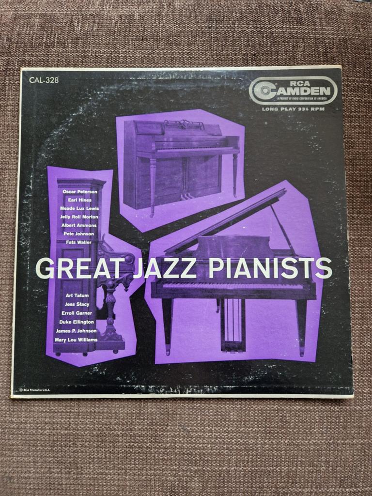 Great Jazz Pianists - RCA Camden CAL-328 LP, Gebruikt, Ophalen of Verzenden, 12 inch, Jazz