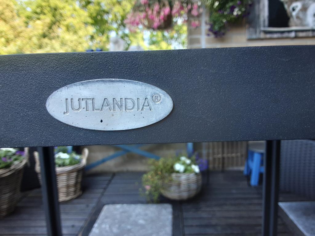 Tuinmeubelen, 2 zitplaatsen, Eettafel, Aluminium, Ophalen of Verzenden