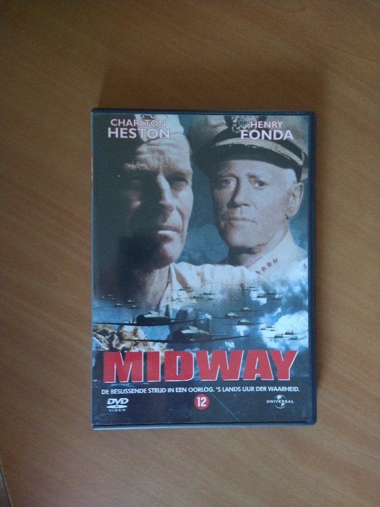 DVD Midway (Henry Fonda), Spaans, Ophalen of Verzenden, Zo goed als nieuw, Oorlog