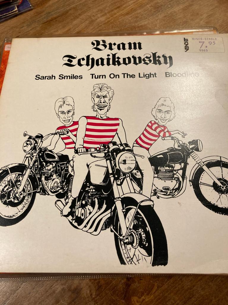 Bram Tchaikovsky - Sarah Smiles / Turn On The Light LP, Gebruikt, 1970 - 1979, 12 inch, Fotohoes