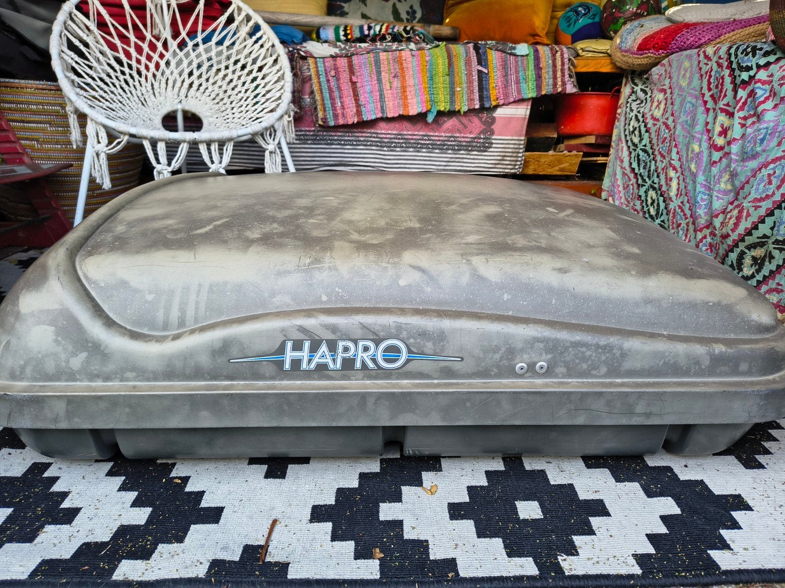 Hapro dakkoffer, Ophalen