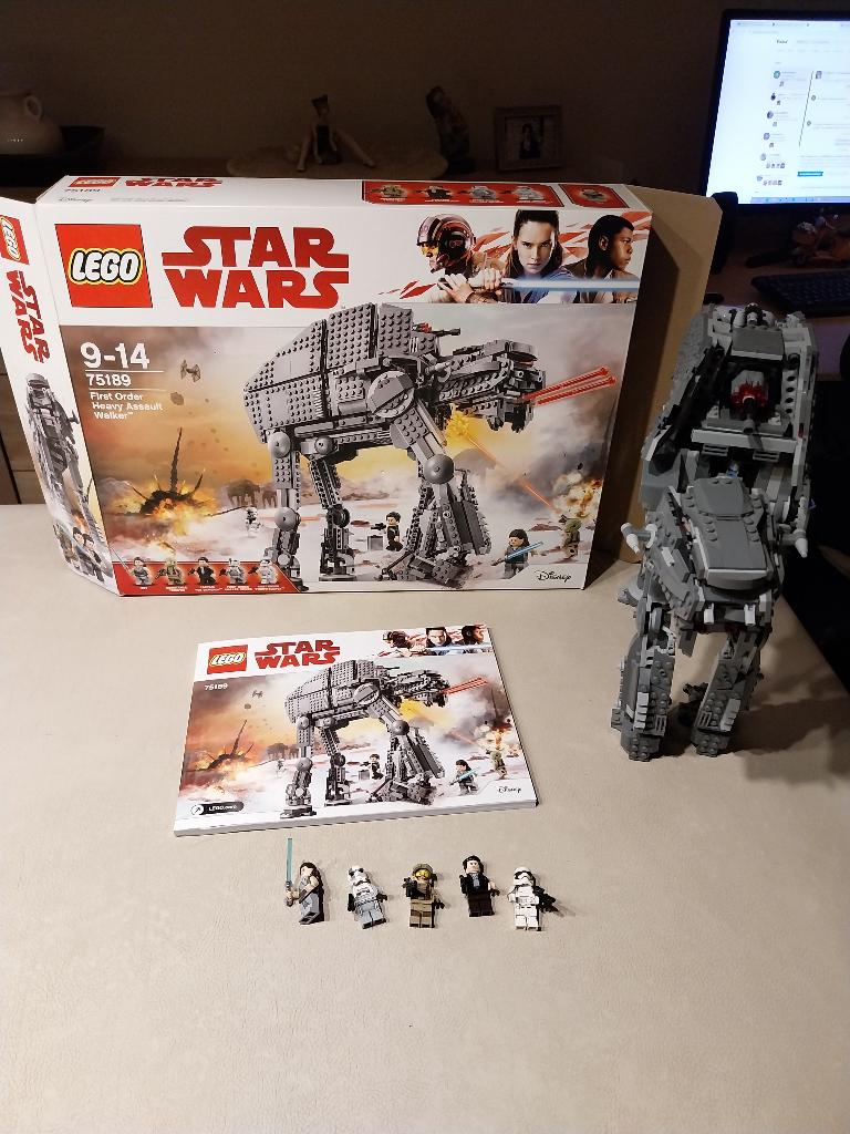 lego star wars 75189 First Order Heavy Assault Walker, Star Wars, Lego, Ophalen of Verzenden, Zo goed als nieuw