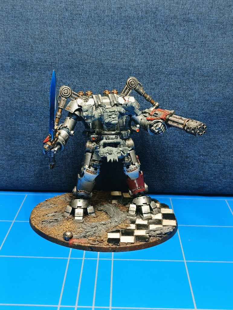 Warhammer 40k Looted Nemesis Dreadknight Orks, Hobby en Vrije tijd, Gebruikt, Warhammer, Ophalen of Verzenden, .