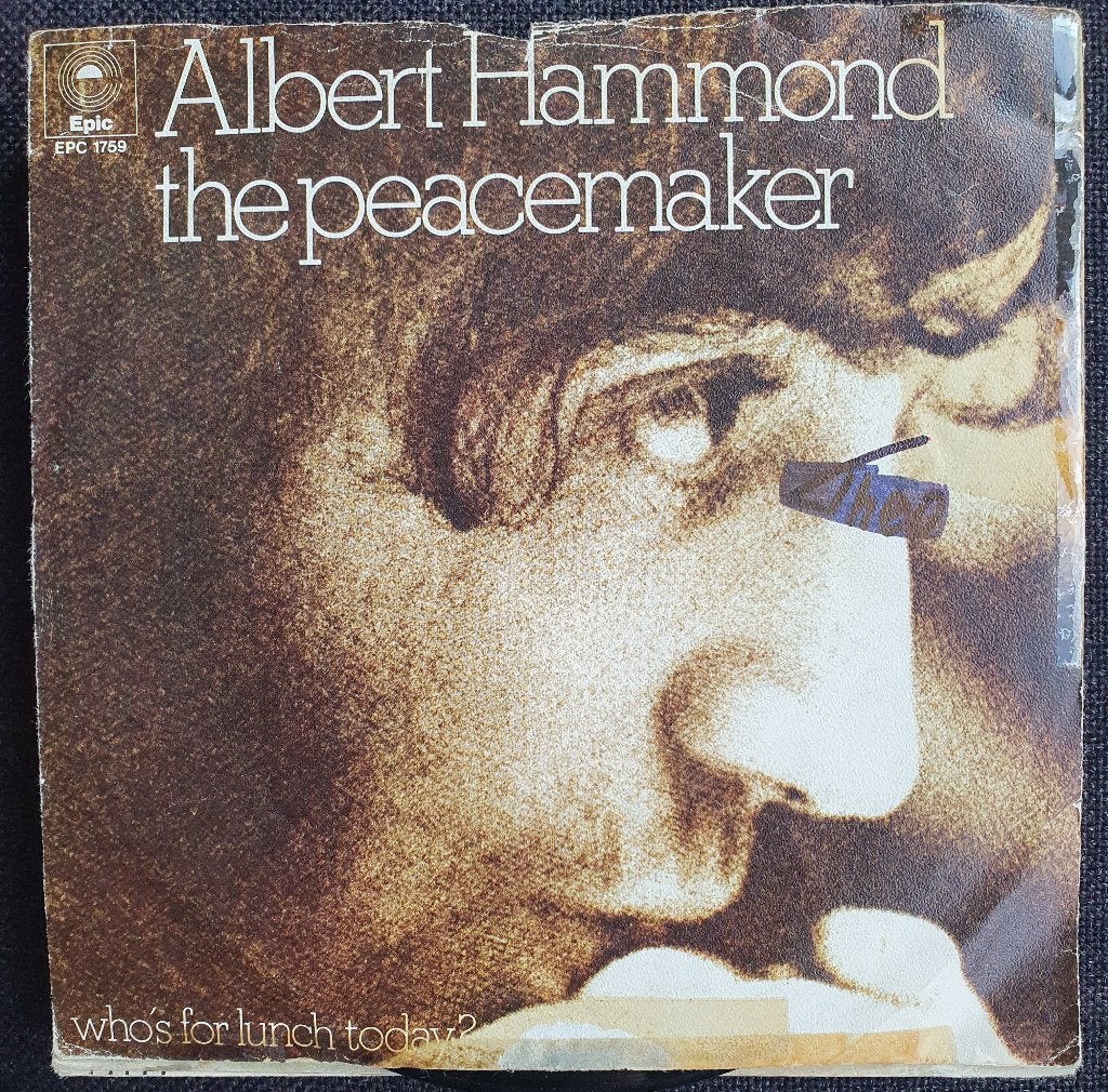 Albert Hammond - The Peacemaker, Gebruikt, 7 inch, Pop, Fotohoes