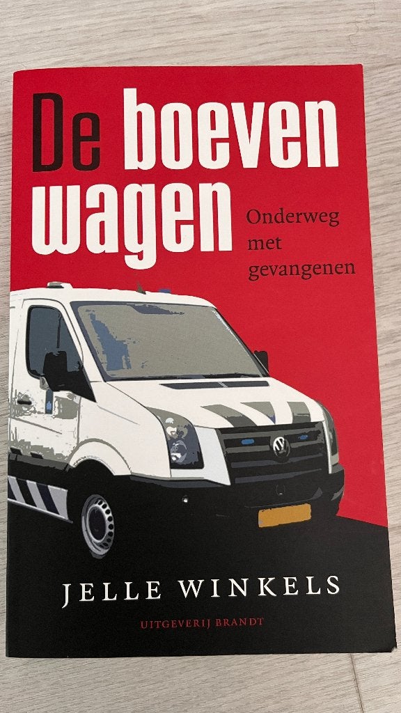 De boevenwagen - Onderweg met gevangenen (Jelle Winkels), Ophalen of Verzenden, Zo goed als nieuw, Jelle Winkels