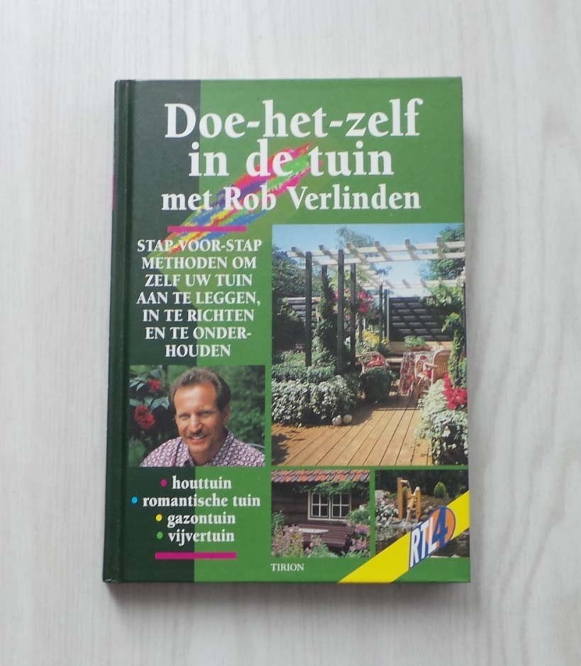 DOE - HET - ZELF IN DE TUIN door Rob Verlinden, Ophalen of Verzenden, Zo goed als nieuw, Rob Verlinden, Tuinontwerpen