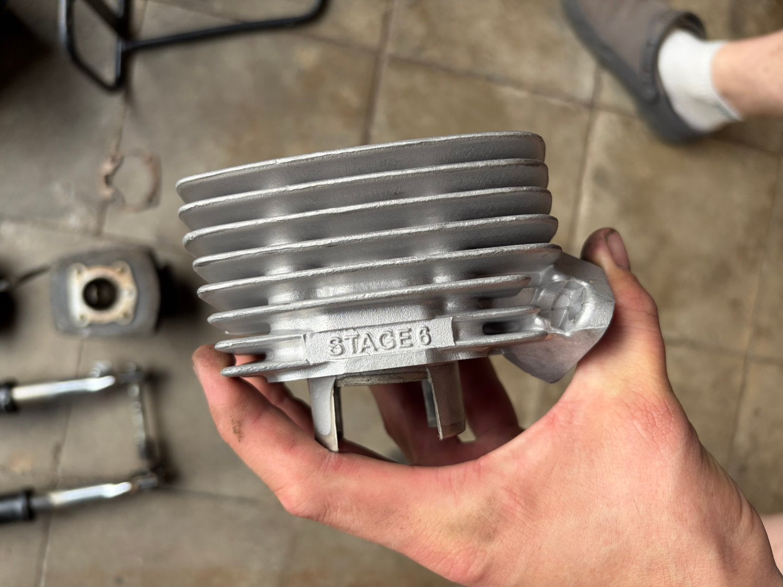 Honda wallaroo stage6 70cc, Ophalen of Verzenden, Zo goed als nieuw, Cilinder