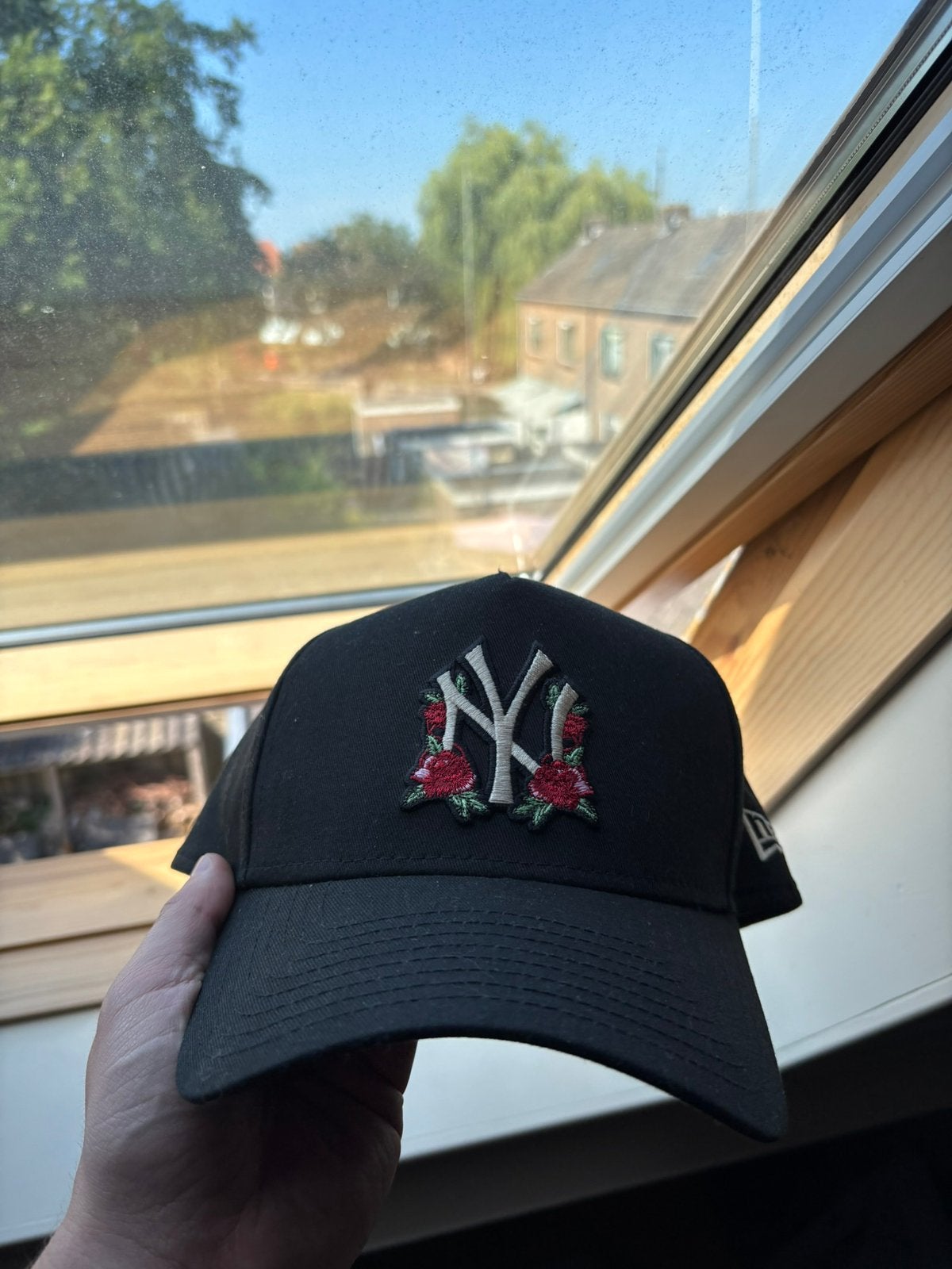 NY Yankees Roses pet, Kleding | Heren, Hoeden en Petten, Ophalen of Verzenden, Zo goed als nieuw, One size fits all, Pet