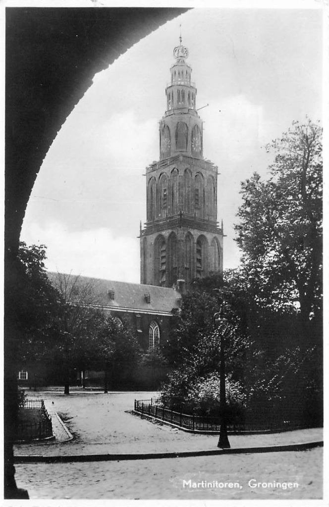 388-498-015 Groningen Martinitoren, Verzenden, Voor 1920, Groningen