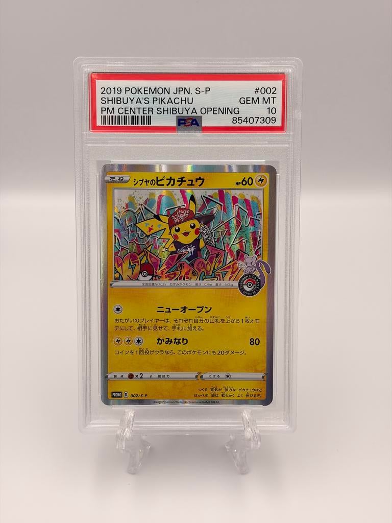 2019 Shibuya's Pikachu PSA 10 - Japanse Promo Kaart, Hobby en Vrije tijd, Verzamelkaartspellen | Pokémon, Ophalen of Verzenden