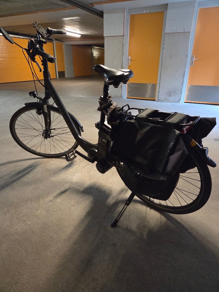 Elektrische fiets, Kalkhoff, Fietsen en Brommers, Elektrische fietsen, Zo goed als nieuw, Overige merken, 51 tot 55 cm, 50 km per accu of meer