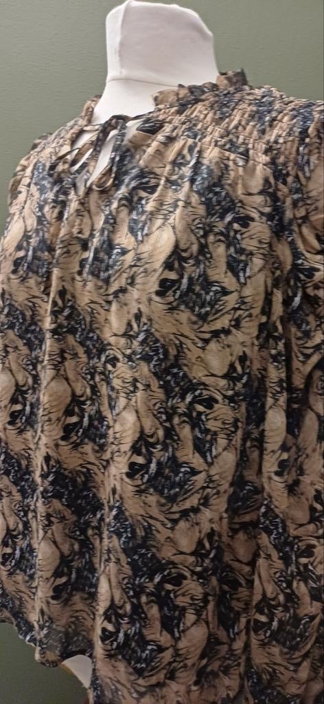 Blouse (Sofie Schnoor) maat XL, Zwart, Maat 42/44 (L), Ophalen of Verzenden, Zo goed als nieuw