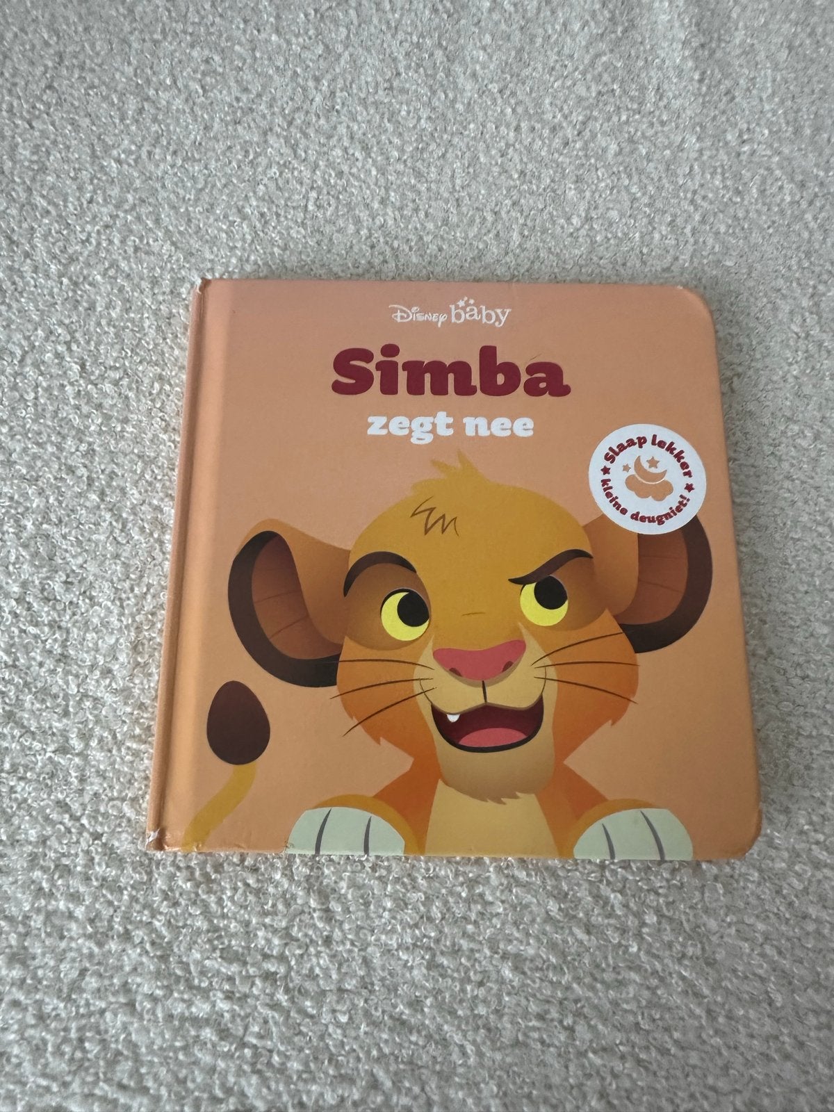 Disney Baby Simba zegt nee - Boekje voor de allerkleinsten, Ophalen of Verzenden, Zo goed als nieuw, 1 tot 2 jaar