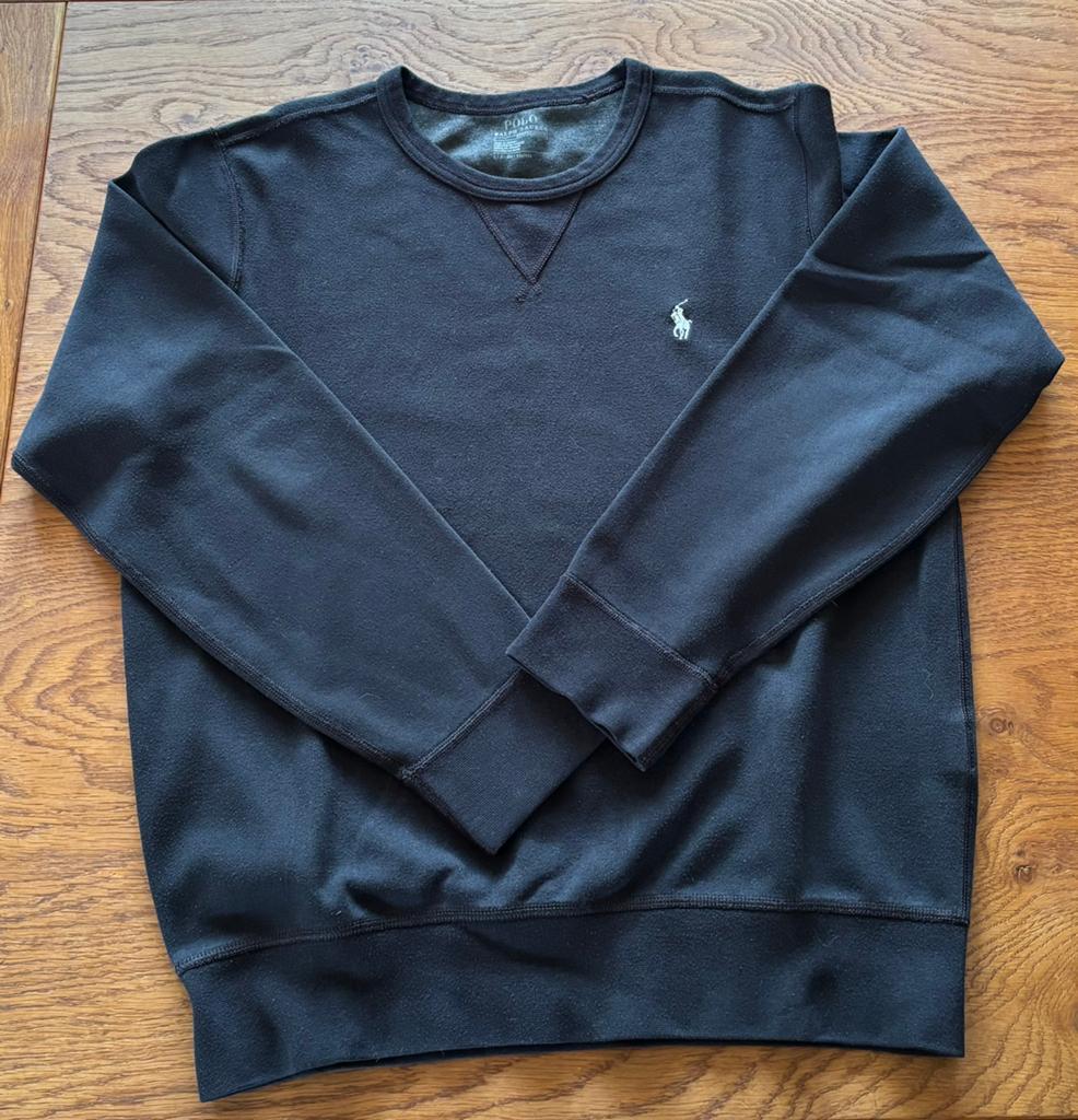 Polo Ralph Lauren Sweater Zwart Maat S, Verzenden, Zo goed als nieuw, Maat 46 (S) of kleiner, Zwart