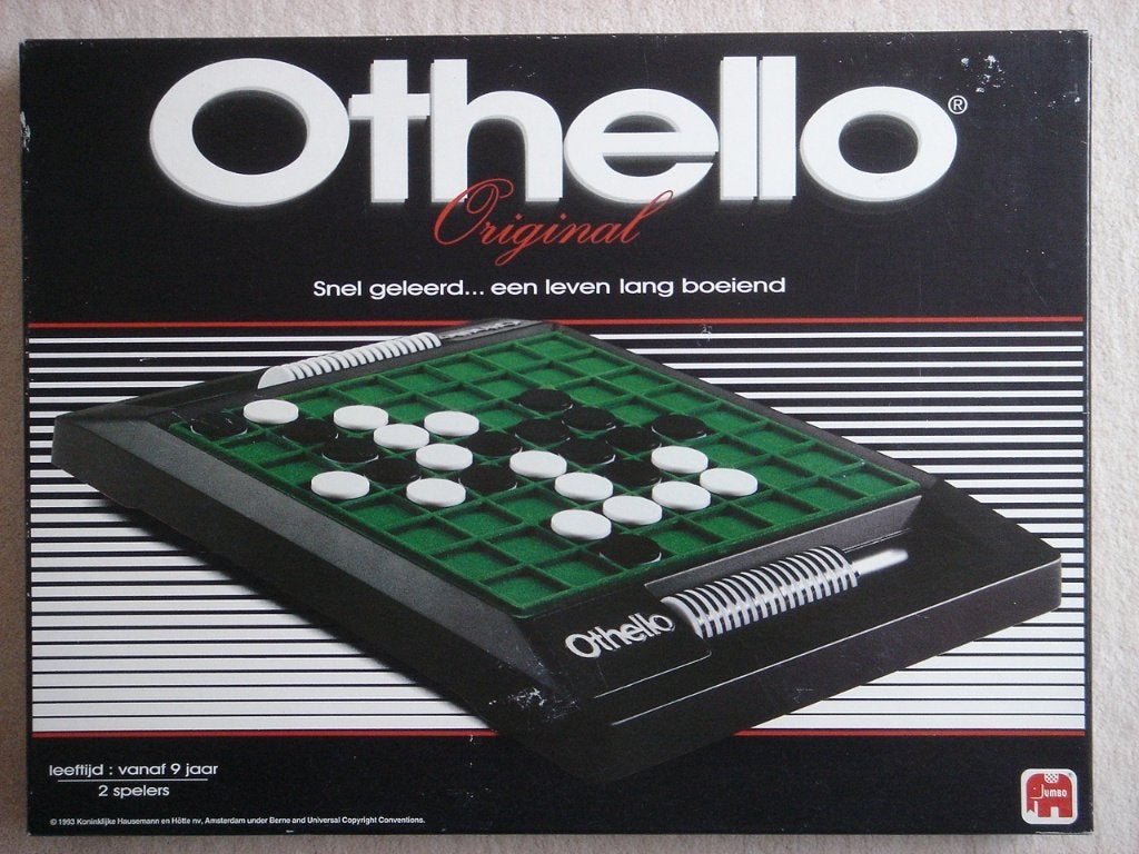 LEUK: Original Othello (alias Reversi), Een of twee spelers, Ophalen of Verzenden, Gebruikt, Jumbo