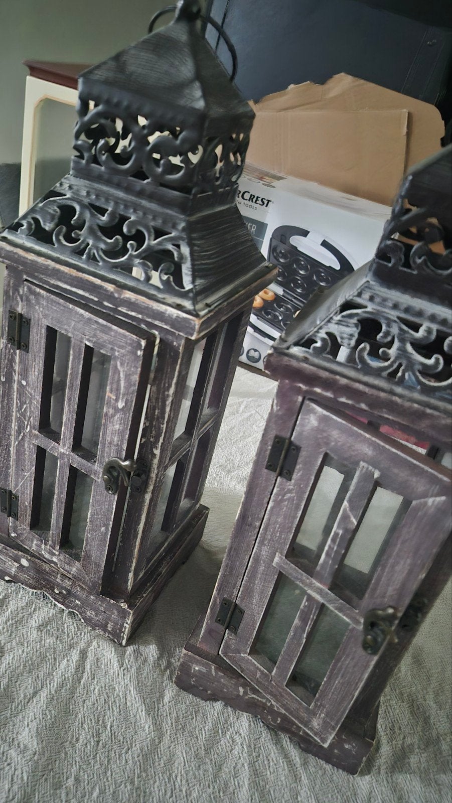 2 sfeervolle lantaarns - Fata Morgana stijl, Ophalen, Gebruikt, Oosters, Efteling, Fata Morgana, Sfeervol