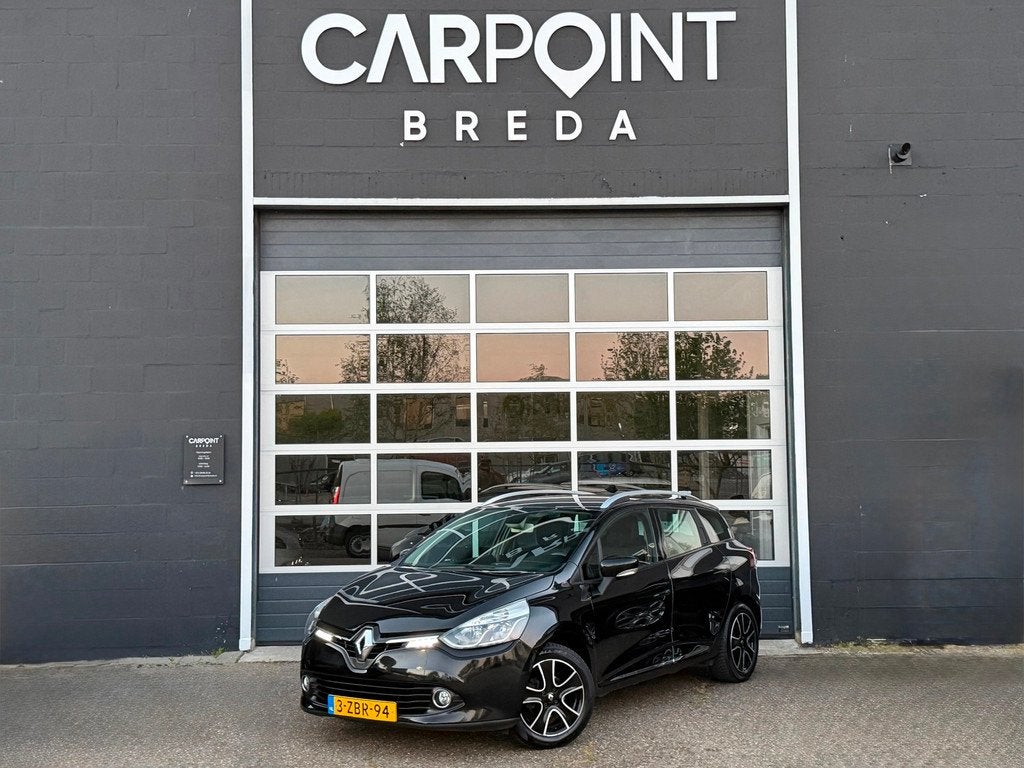 Renault Clio Estate 0.9 TCe Dynamique|NAVI|CLIMA|CRUISE|APK|, Zwart, 3 cilinders, 90 pk, 5 stoelen