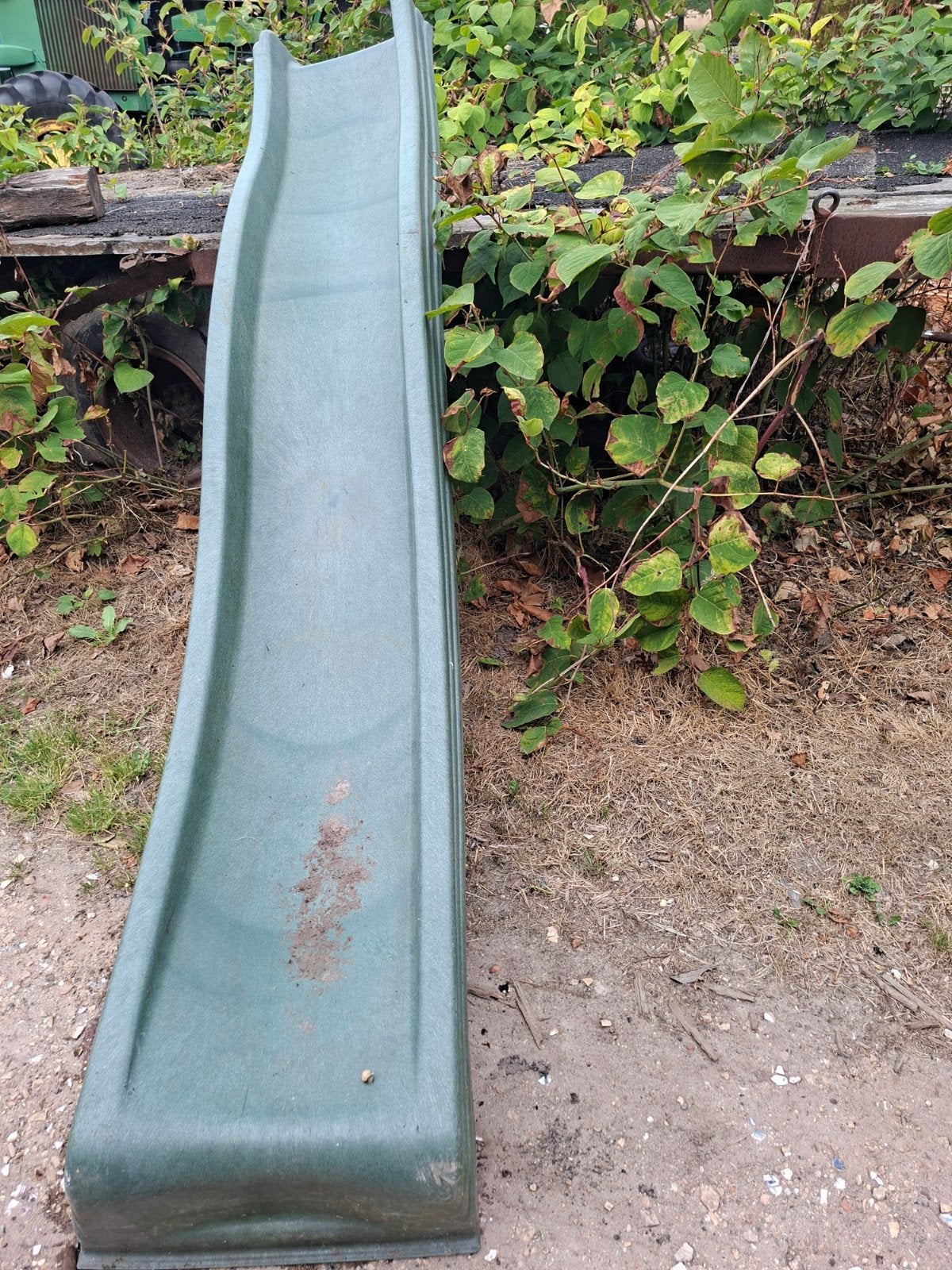 Gebruikte groene glijbaan voor speeltuin, Ophalen, Gebruikt, Glijbaan