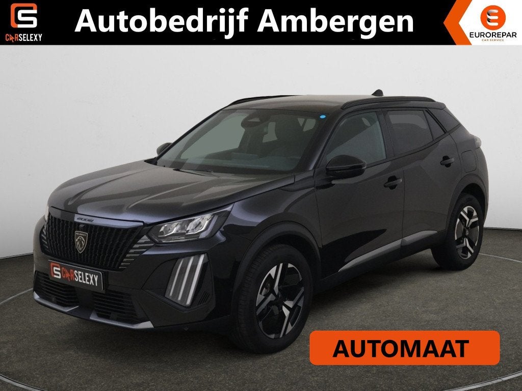 Peugeot 2008 1.2 Hybrid (145PK) Allure Camera Navi Winterpak, Automaat, Stof, Gebruikt, 1199 cc