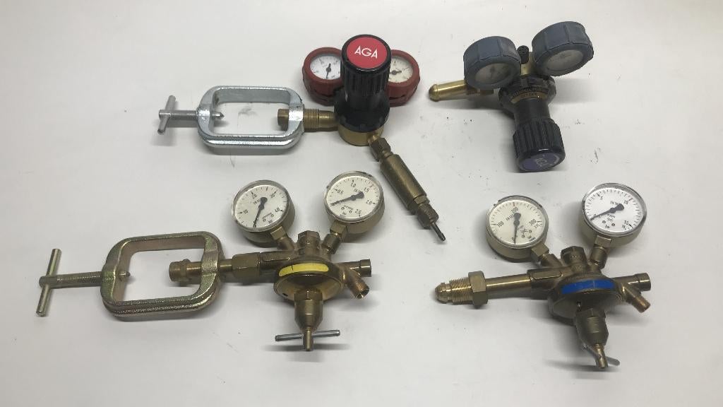 Zuurstof/ acetyleen set, 2 sets meters en 20 mtr slang, Ophalen of Verzenden, Gebruikt, 250 ampère of meer, Overige typen