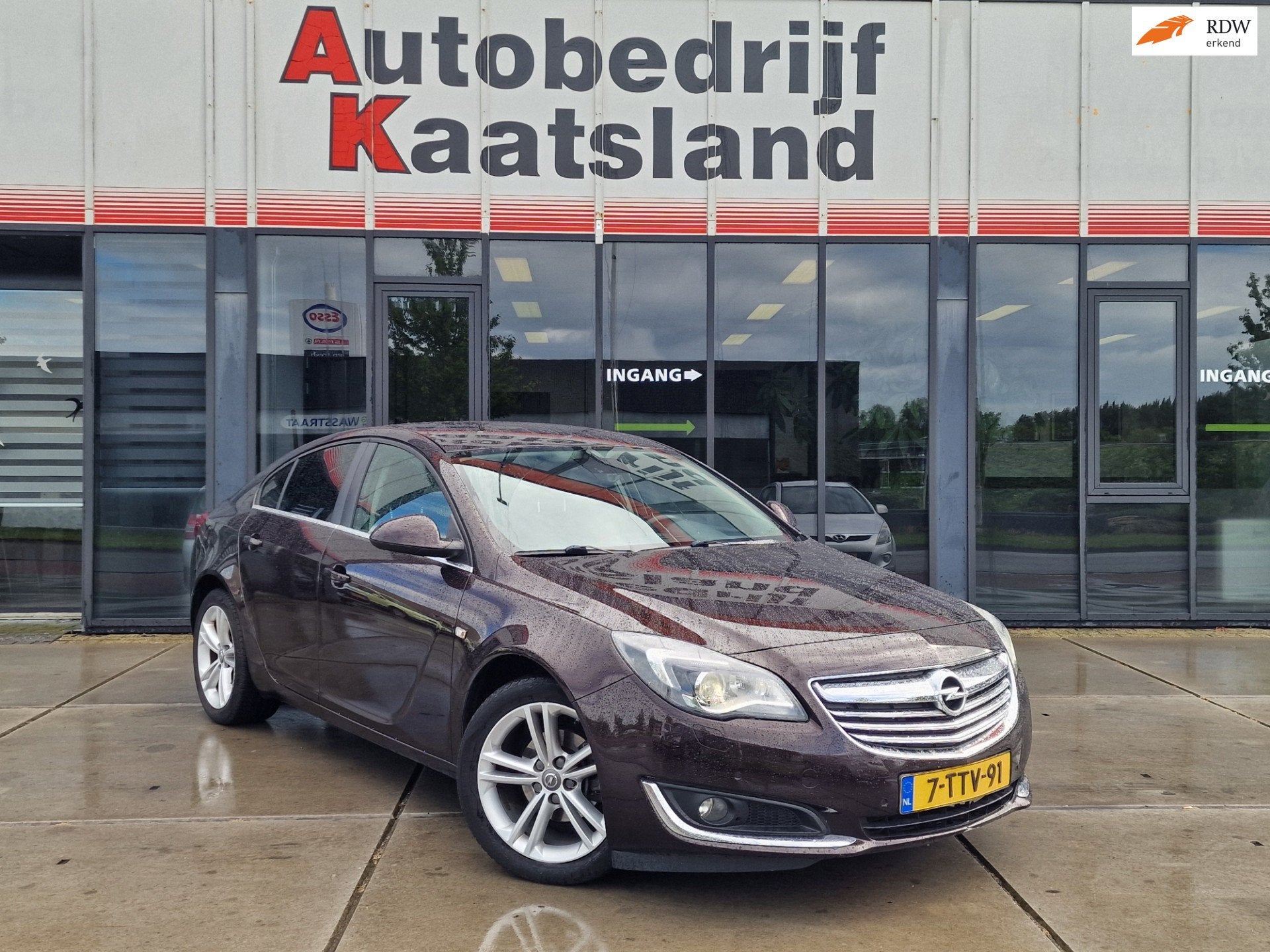 Opel Insignia 1.4 T EcoFLEX Business+ - Xenon - Topstaat! -, Auto's, Opel, Voorwielaandrijving, Stof, 4 cilinders, Bruin