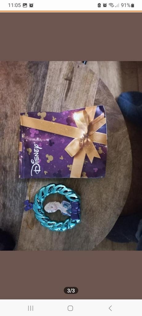 Disney kersthanger Frozen., Verzamelen, Ophalen of Verzenden, Overige figuren, Zo goed als nieuw