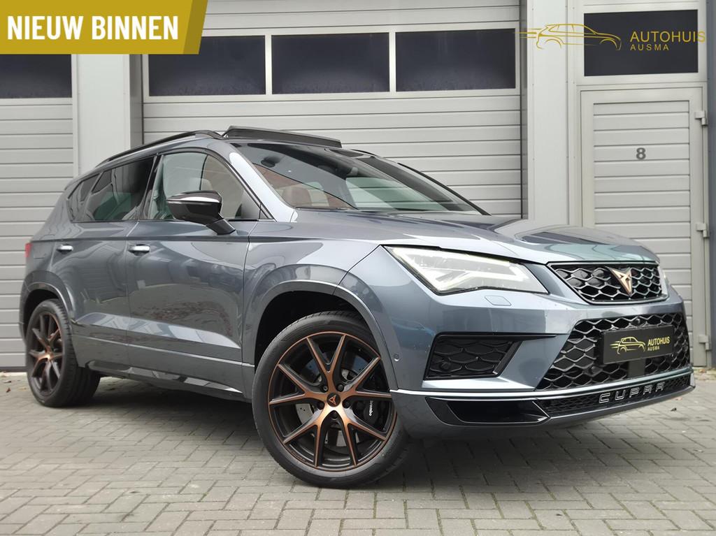 CUPRA Ateca 2.0 TSI 4DRIVE 350PK/ABT/Brembo/Pano/ACC/Virtual, Automaat, Gebruikt, Zwart, 4 cilinders