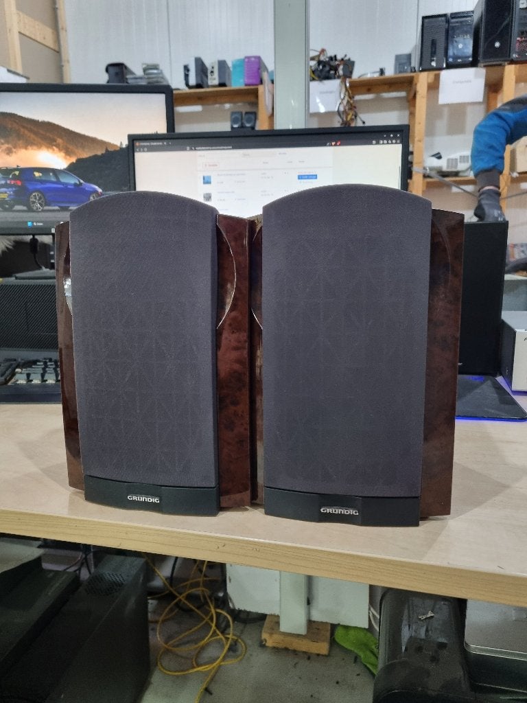 Grundig stereo speakers 2.0, Audio, Tv en Foto, Stereo-sets, Ophalen, Speakers, Overige merken
