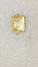dunmetaal brochespeld RL = Kon. Rotterdamsche Lloyd R'dam, Ophalen of Verzenden, Overige onderwerpen, Speldje of Pin