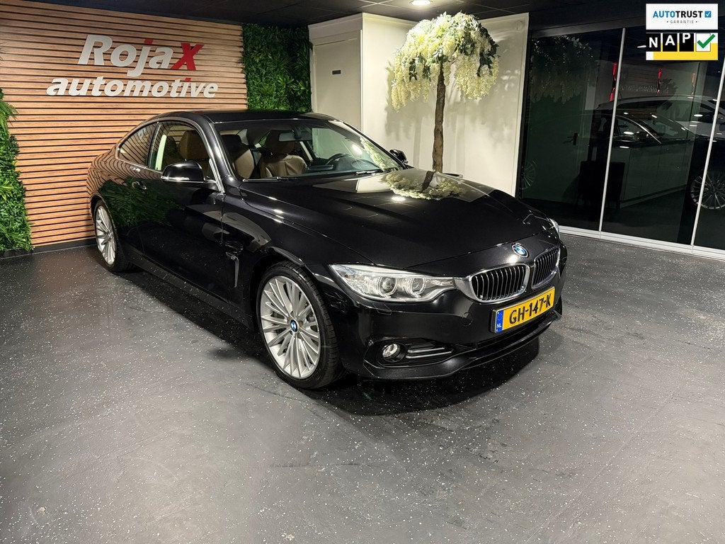 BMW 4-serie Coupé 420i Business H&K - LEDER - XENON LED - K, Auto's, BMW, Automaat, Achterwielaandrijving, Gebruikt, Euro 6