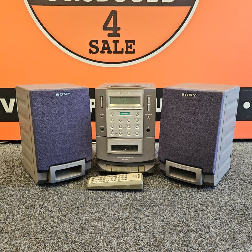Sony PMC-R30L Radio Stereo Incl. 2 Speakers in Nette Staat, Sony, Gebruikt, Support@sony.com, 1-7-1 Konan, Minato-ku
Tokyo 108-0075
Japan
