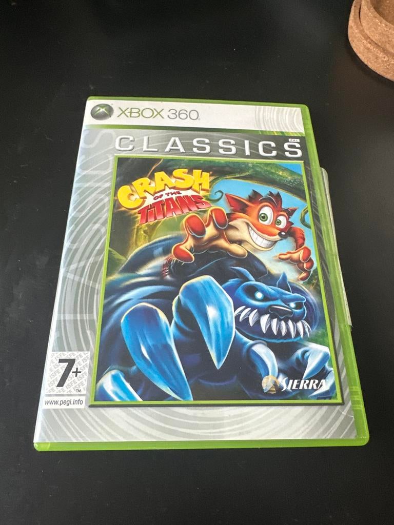 Crash of the Titans - Xbox 360 Classics, Spelcomputers en Games, Avontuur en Actie, Gebruikt, 2 spelers, Eén computer