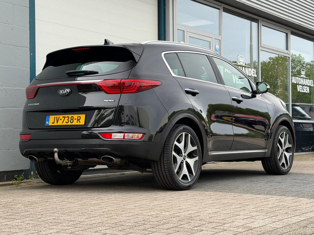 Kia Sportage 1.6 T-GDI 4WD GT-Line First Edition Automaat, Gebruikt, 4 cilinders, Zwart, Bedrijf