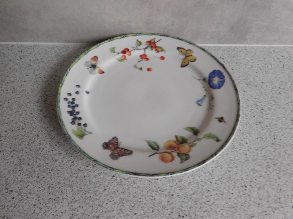 Bord 17 cm. Fruit & Flowers Janneke Brinkman JBS, Ophalen of Verzenden, Zo goed als nieuw, Bord(en), Overige stijlen