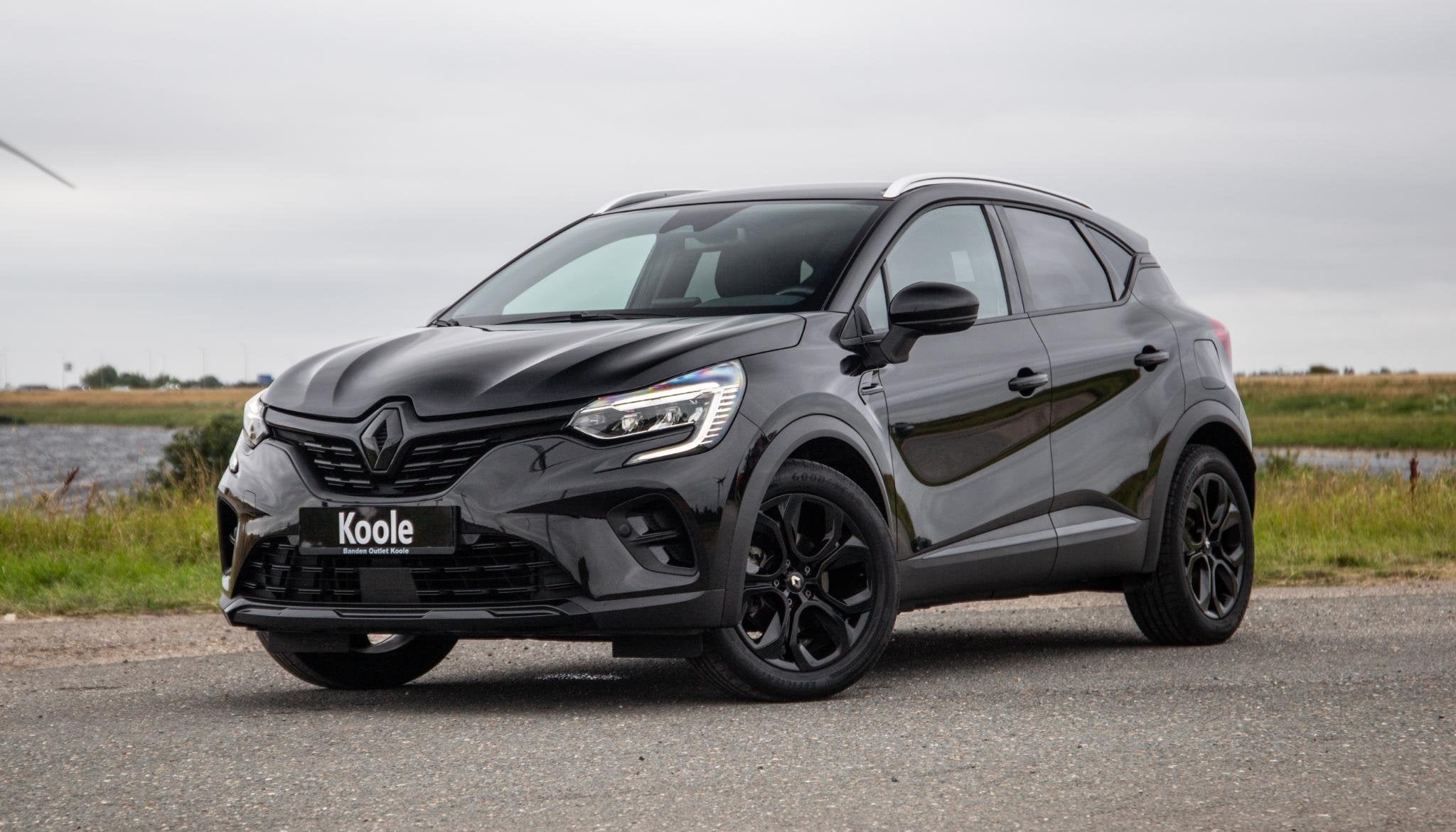 Renault Captur E-TECH Plug-in Hybrid Rive Gauche BLACK LINE, Auto's, Renault, Dealer onderhouden, Stof, Gebruikt, 750 kg