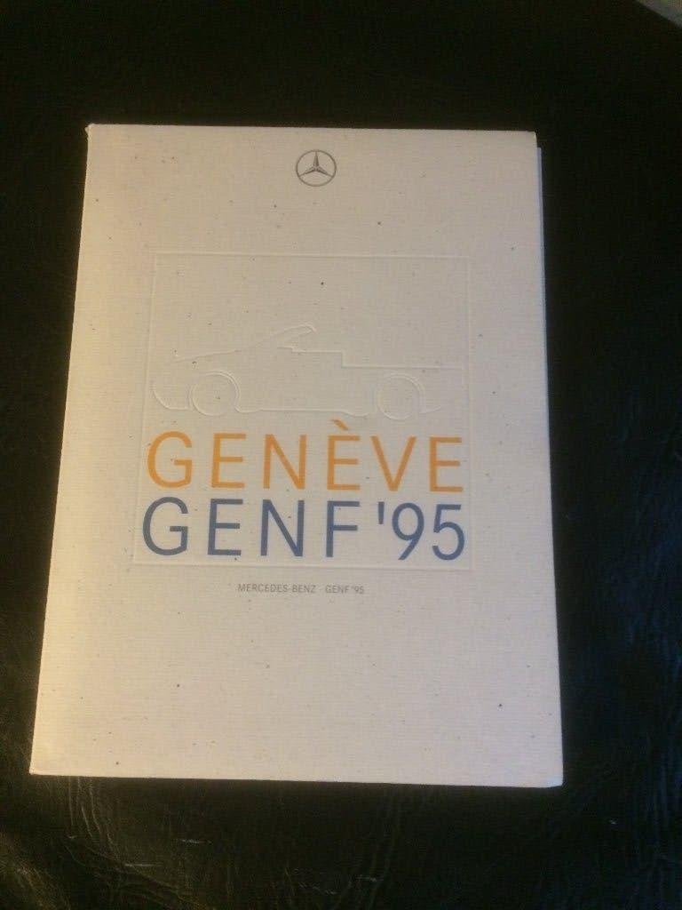 Mercedes Benz personen wagen Persmap Geneve 1995, Boeken, Zo goed als nieuw, Mercedes-Benz, Mercedes, Ophalen of Verzenden