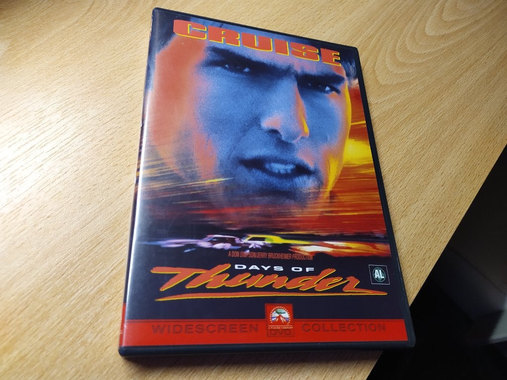 Days of Thunder, Cd's en Dvd's, Vanaf 16 jaar, Ophalen of Verzenden, Zo goed als nieuw