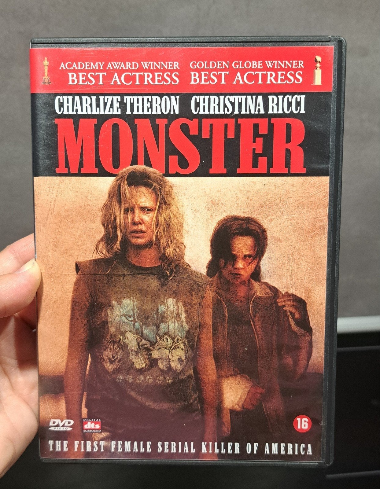 Monster, Cd's en Dvd's, Dvd's | Thrillers en Misdaad, Gebruikt, Alle leeftijden, Ophalen of Verzenden