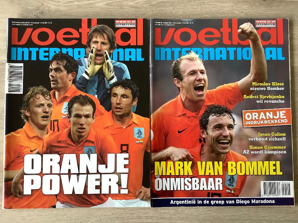 Voetbal International WK2006 magazines, Ophalen of Verzenden, Zo goed als nieuw, Balsport, Voetbal International