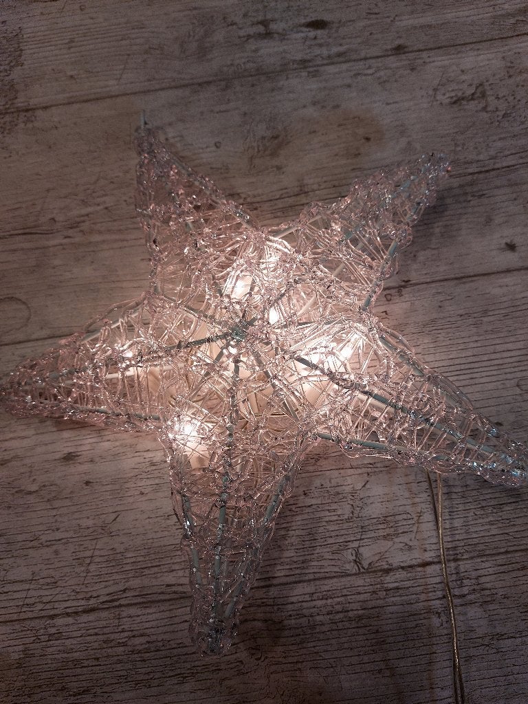 Kerst ster met verlichting, Diversen, Kerst, Ophalen