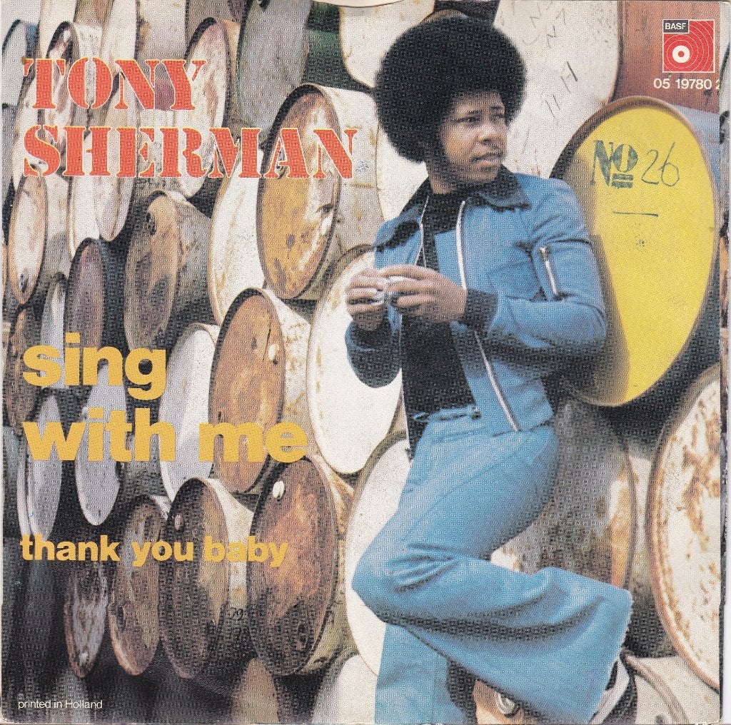 s 116 Tony Sherman – Sing With Me, Gebruikt, Wereldmuziek, 7 inch, Ophalen of Verzenden