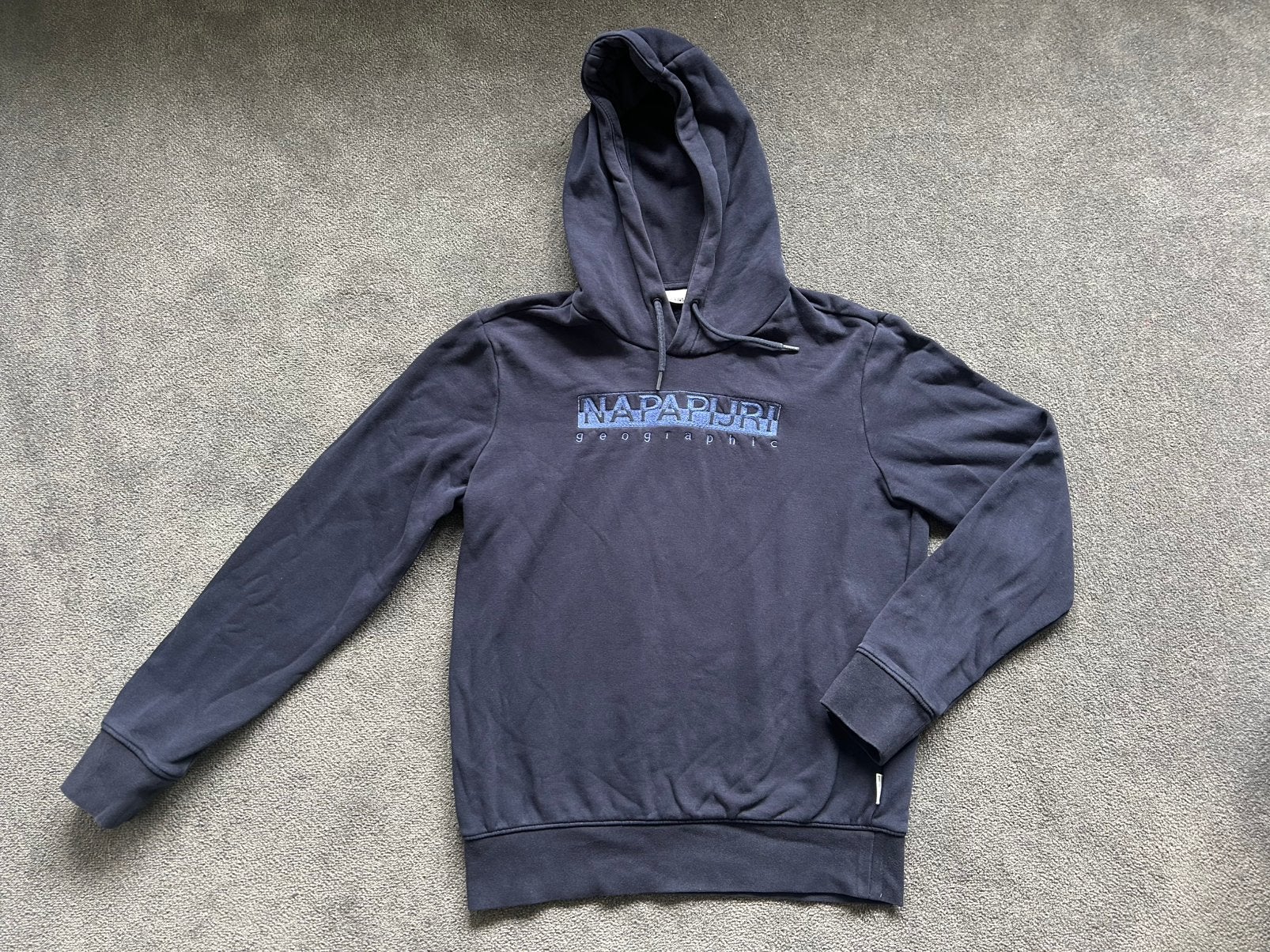 Napapijri hoodie maat S, Ophalen of Verzenden, Zo goed als nieuw, Maat 46 (S) of kleiner, Blauw