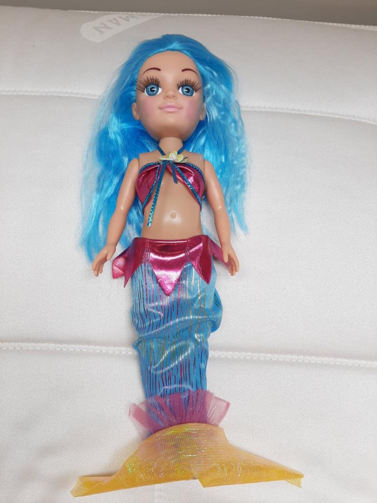 Leuke pop (zeemeerminpop), Verzamelen, Poppen, Ophalen of Verzenden, Zo goed als nieuw, Pop