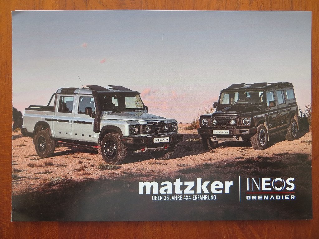 Matzker: Ineos Grenadier (2024), Ophalen of Verzenden, Nieuw, Overige merken