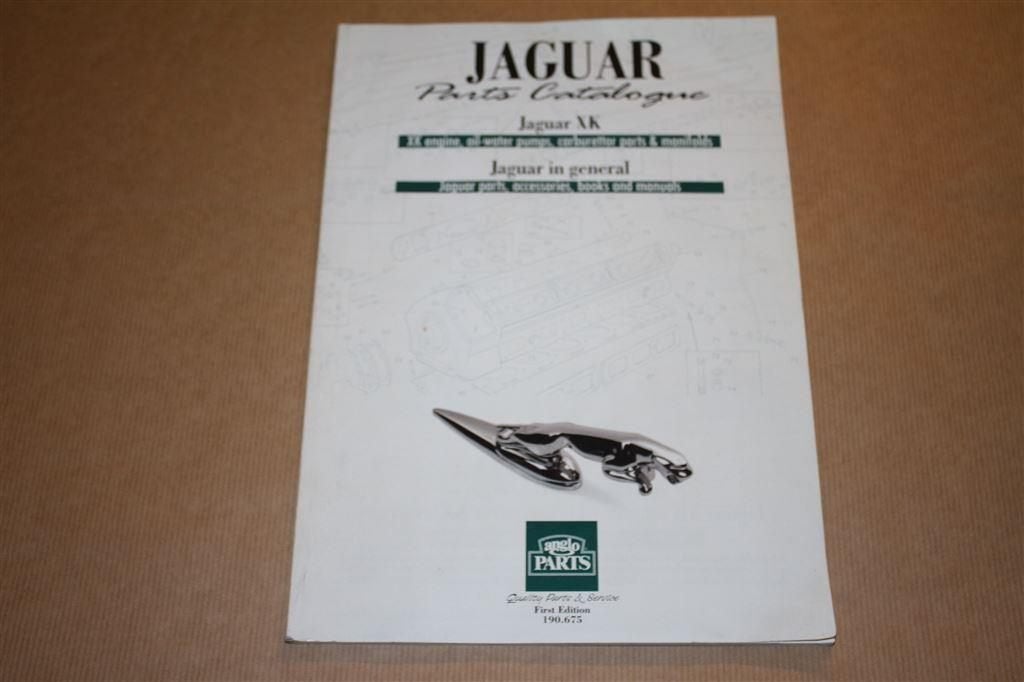 Jaguar XK Parts Catalogue, Ophalen of Verzenden