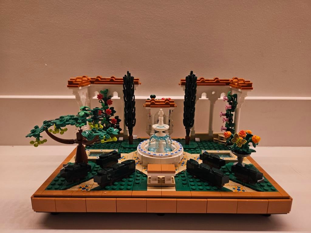 Lego Fountain Garden 10359, Ophalen