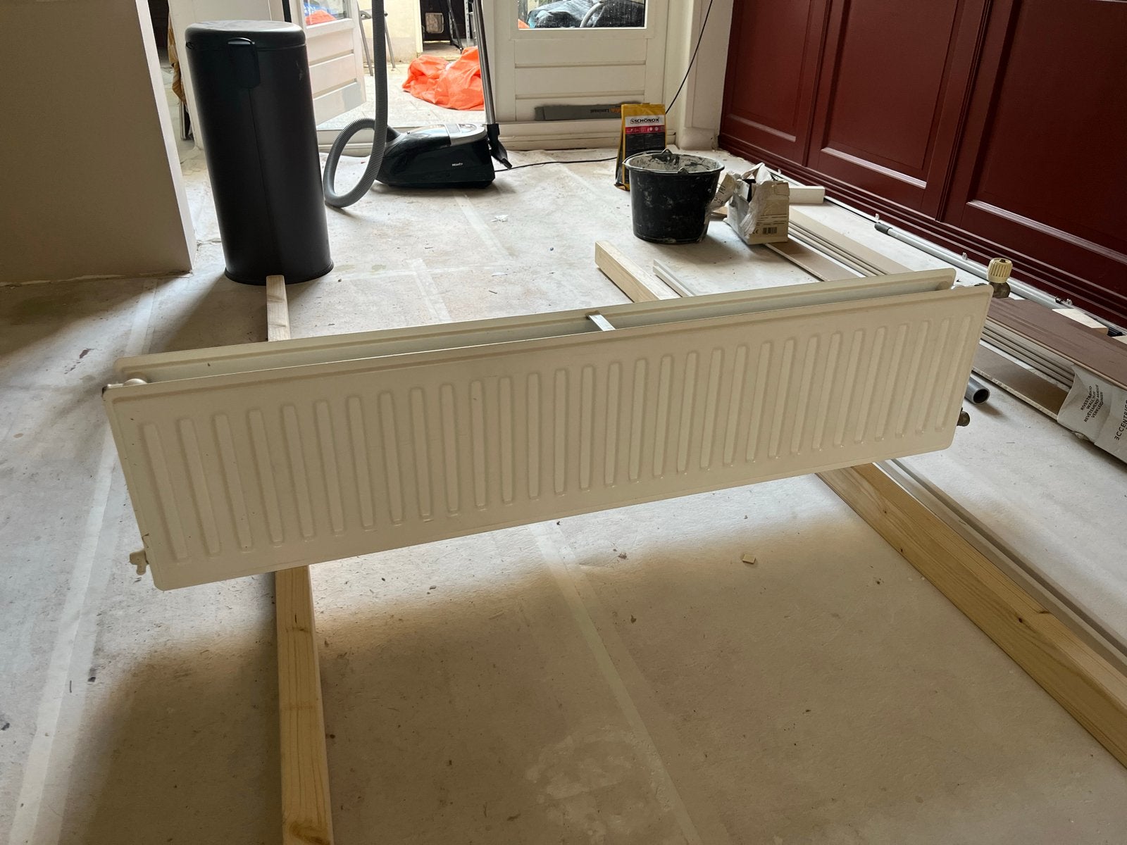 Radiator 128x30x10cm, Ophalen, 30 tot 80 cm, Gebruikt, Radiator