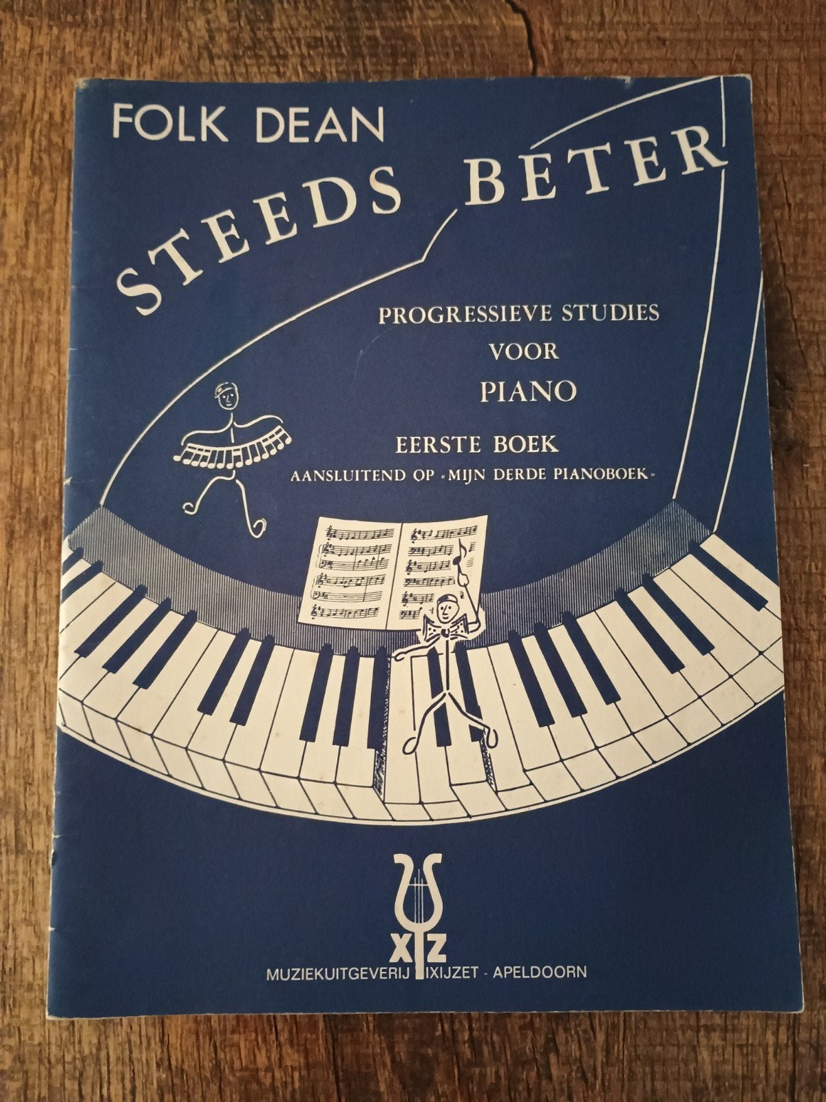 Folk Dean - Steeds Beter - Piano Deel 1, Gebruikt, Les of Cursus, Ophalen of Verzenden, Piano