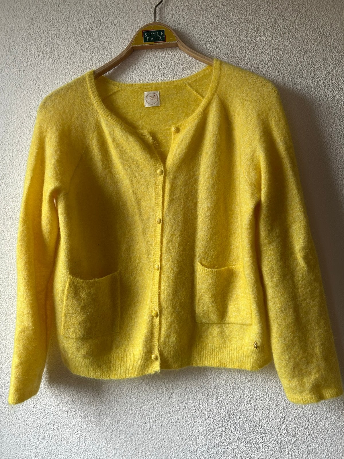 Geel vestje van Des Petits Hauts , maat M, Ophalen of Verzenden, Maat 38/40 (M), Geel